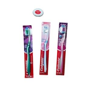 Colgate Wave Gum Comfort Toothbrush Set Soft & Ultra Soft Compact Head 3